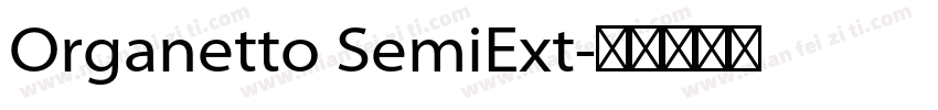 Organetto SemiExt字体转换